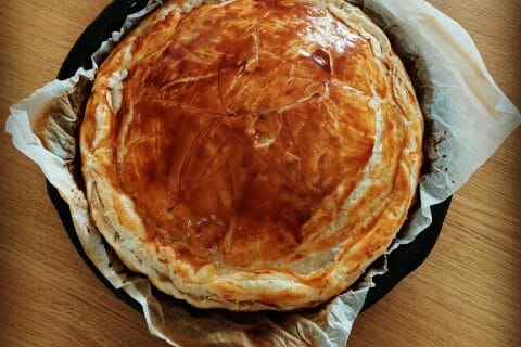 Cliquez pour zoomer ! Tourte au poulet et aux champignons Thermomix par sandratche