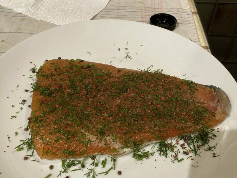 Cliquez pour zoomer ! Saumon gravlax Thermomix par jalab13