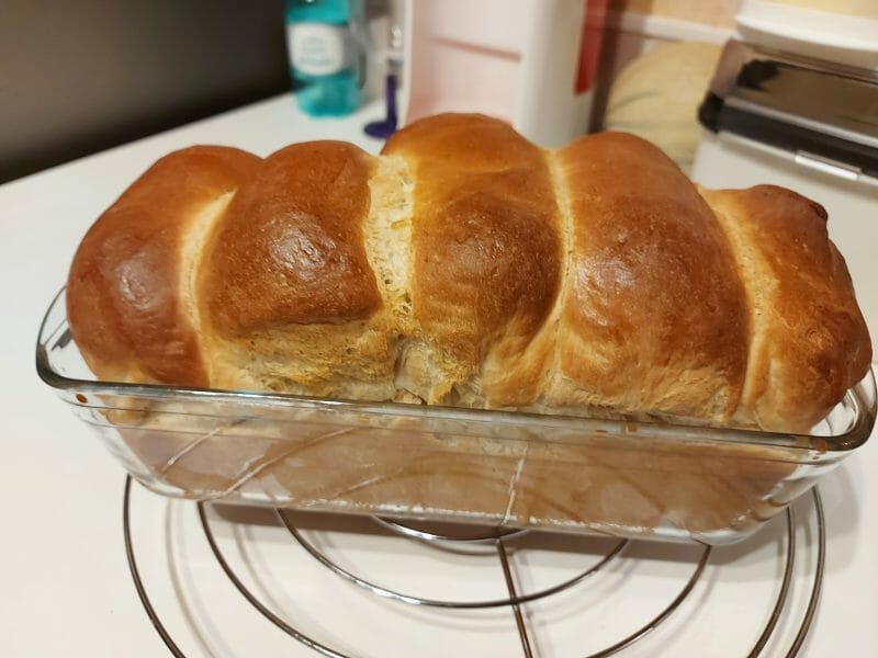 Cliquez pour zoomer ! Pain de mie au Tangzhong Thermomix par Patrixia