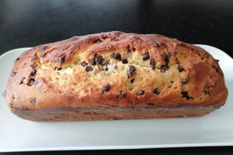 Cliquez pour zoomer ! Cake à la ricotta et aux pépites de chocolat Thermomix par cleevi