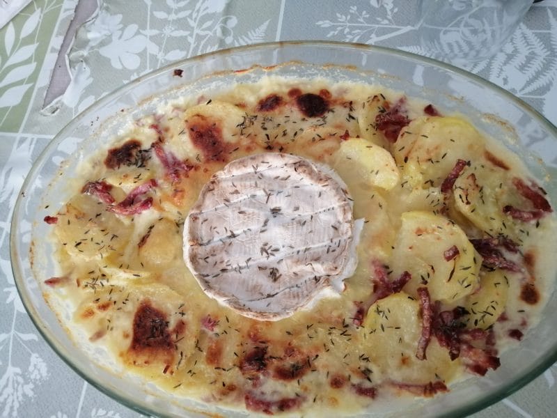 Cliquez pour zoomer ! Gratin de pommes de terre à la normande Thermomix par cleevi