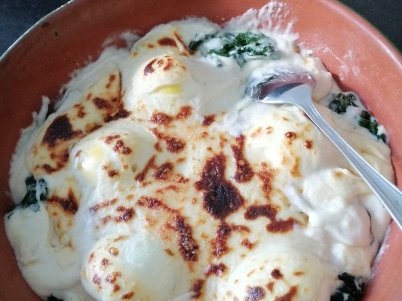 Cliquez pour zoomer ! Oeufs à la florentine Thermomix par cleevi