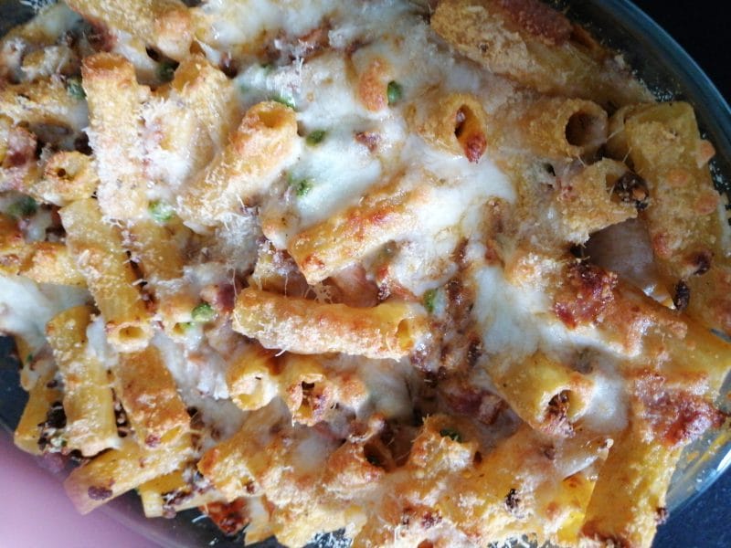 Cliquez pour zoomer ! Rigatoni al forno Thermomix par cleevi