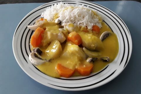 Cliquez pour zoomer ! Blanquette de lotte au Thermomix