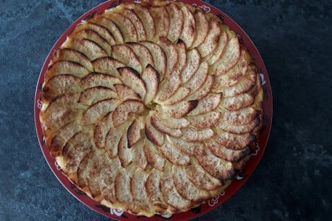 Cliquez pour zoomer ! Tarte aux pommes sans pâte au Thermomix