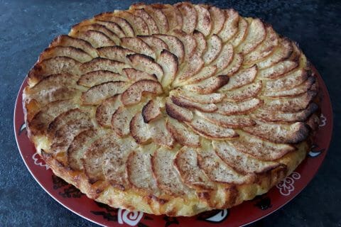 Cliquez pour zoomer ! Tarte aux pommes sans pâte au Thermomix