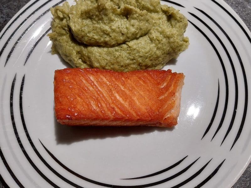 Cliquez pour zoomer ! Purée de brocolis et pommes de terre Thermomix par catarina350