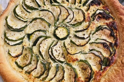 Cliquez pour zoomer ! Tarte courgettes et ricotta Thermomix par leane_5
