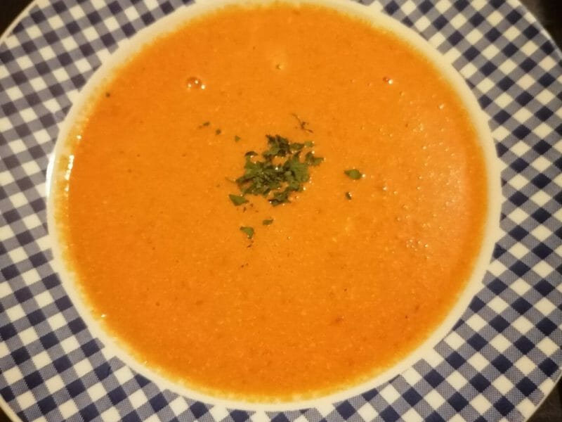 Cliquez pour zoomer ! Velouté de poivrons Thermomix par laly1505