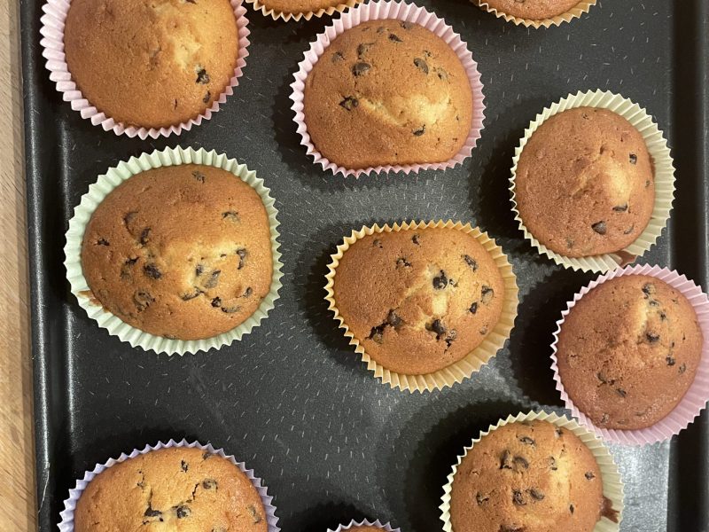 Cliquez pour zoomer ! Muffins aux pépites de chocolat Thermomix par Stéphanie