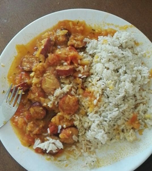 Cliquez pour zoomer ! Rougail saucisse Thermomix par Maxt3ss