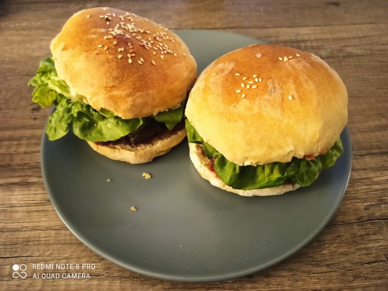 Cliquez pour zoomer ! Pains hamburger Thermomix par fafoo