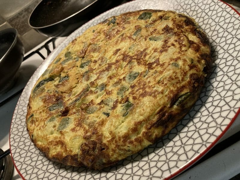 Cliquez pour zoomer ! Tortilla de courgettes Thermomix par laura_636