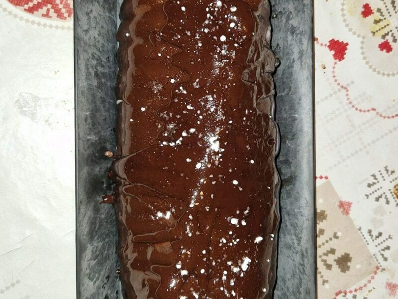 Cliquez pour zoomer ! Bûche mousse au chocolat Thermomix par virginie_584