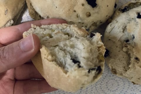 Cliquez pour zoomer ! Pain aux olives Thermomix par micaela1401