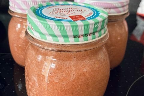 Cliquez pour zoomer ! Confiture fraise rhubarbe Thermomix par micaela1401