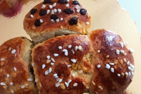 Cliquez pour zoomer ! Brioche Buchty Thermomix par Moumoutella