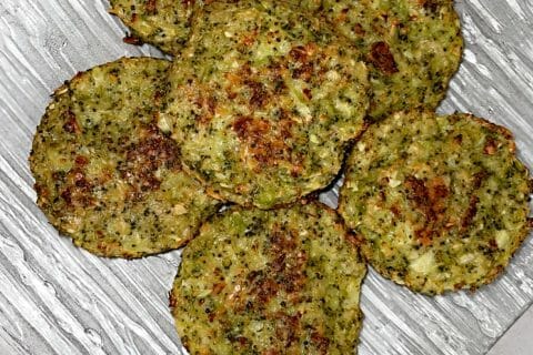 Cliquez pour zoomer ! Galettes de brocolis Thermomix par gigimrc