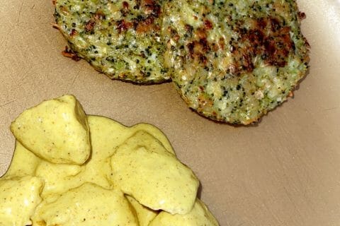 Cliquez pour zoomer ! Galettes de brocolis Thermomix par gigimrc