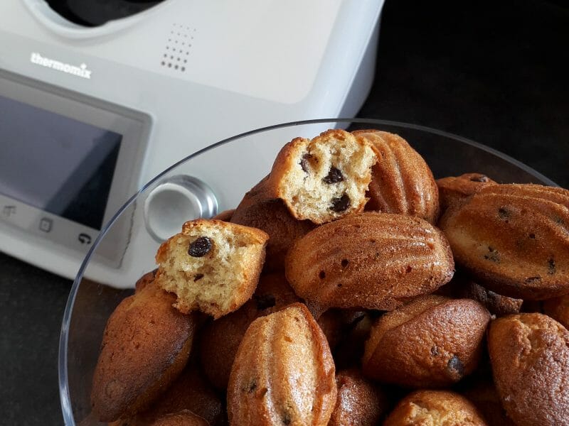 Cliquez pour zoomer ! Cake banane et pépites de chocolat Thermomix par helene@29