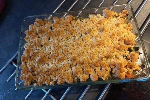 Cliquez pour zoomer ! Crumble poulet, courgettes et parmesan Thermomix par helene@29