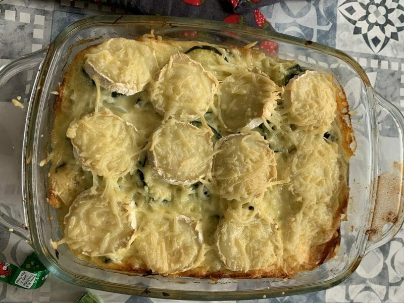 Cliquez pour zoomer ! Gratin de courgettes au chèvre Thermomix par sonia_2515