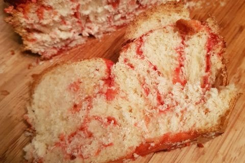 Cliquez pour zoomer ! Brioche aux pralines roses Thermomix par choupette1974