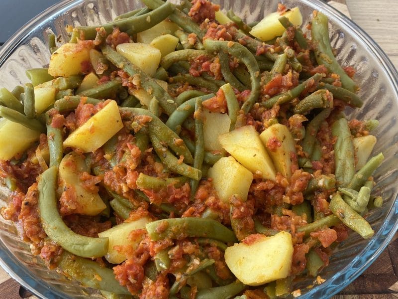 Cliquez pour zoomer ! Haricots verts à l’italienne Thermomix par Coco3013