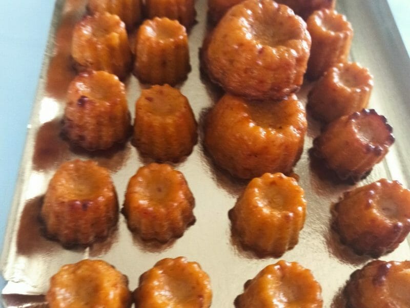 Cliquez pour zoomer ! Mini cannelés chorizo comté Thermomix par laeti87350