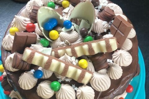 Cliquez pour zoomer ! Layer cake Kinder Bueno Thermomix par anais1982