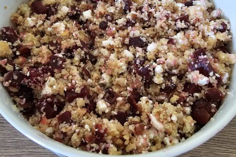 Cliquez pour zoomer ! Salade de quinoa, betterave et feta Thermomix par patycookie