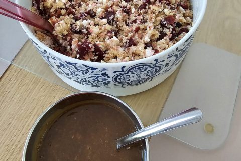 Cliquez pour zoomer ! Salade de quinoa, betterave et feta Thermomix par patycookie