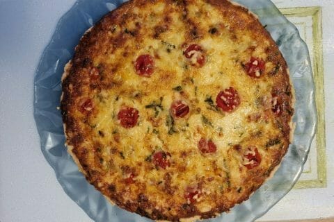 Cliquez pour zoomer ! Tarte au thon, tomate et moutarde Thermomix par patycookie