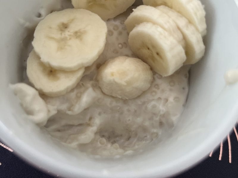 Cliquez pour zoomer ! Perles de tapioca aux bananes et lait de coco Thermomix par patycookie