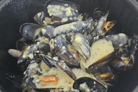 Cliquez pour zoomer ! Moules sauce poulette Thermomix par patycookie