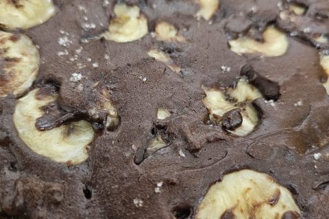 Cliquez pour zoomer ! Brownie fondant choco-banane Thermomix par patycookie