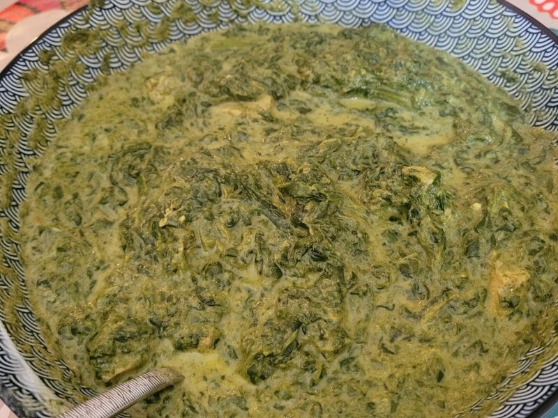 Cliquez pour zoomer ! Poulet Palak Thermomix par pauline_538