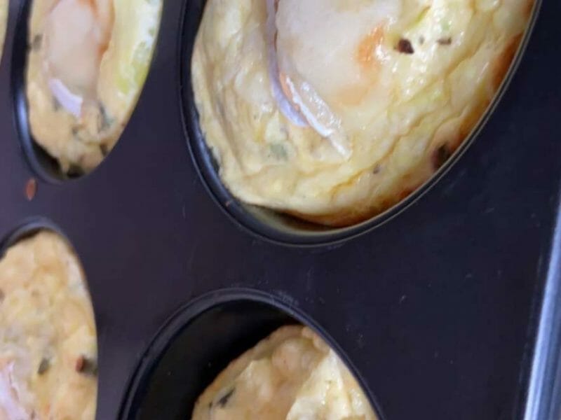 Cliquez pour zoomer ! Mini frittatas à la courgette et chèvre Thermomix par celine_874