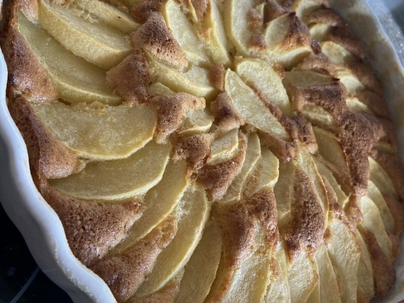 Cliquez pour zoomer ! Tarte normande aux pommes Thermomix par celine_874