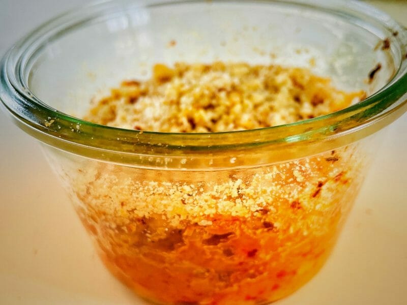Cliquez pour zoomer ! Crumble de butternut au chorizo Thermomix par beautyblue