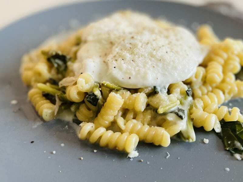 Cliquez pour zoomer ! One pot pasta – épinards et saumon fumé Thermomix par beautyblue