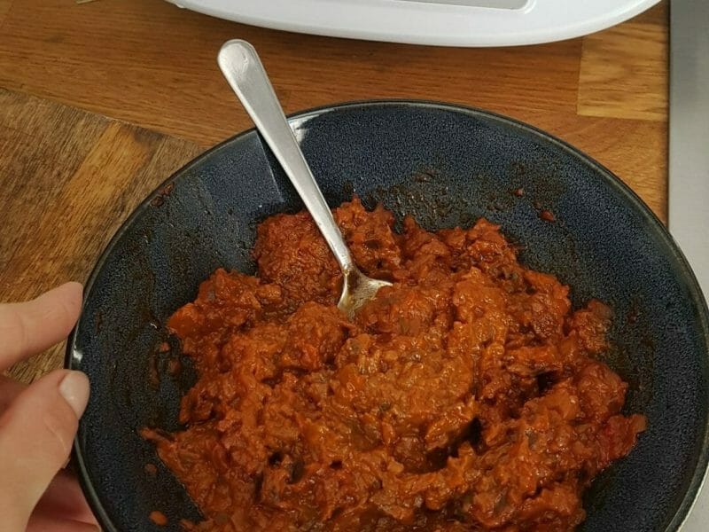 Cliquez pour zoomer ! Tartinade d’aubergines et tomates Thermomix par zezdo