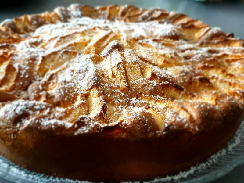 Cliquez pour zoomer ! Gâteau aux pommes et mascarpone Thermomix par elise_168