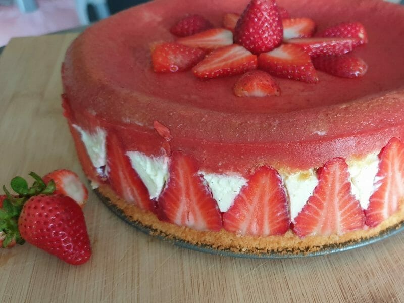Cliquez pour zoomer ! Fraisier Thermomix par elise_168