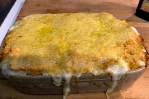 Cliquez pour zoomer ! Lasagnes au saumon et poireaux Thermomix par Chan tal