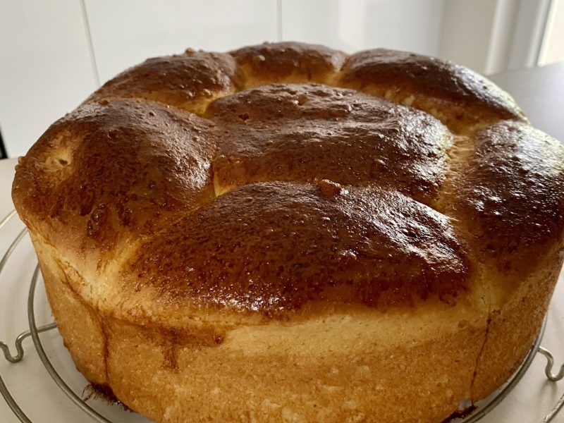 Cliquez pour zoomer ! Brioche à la semoule de blé Thermomix par Chan tal
