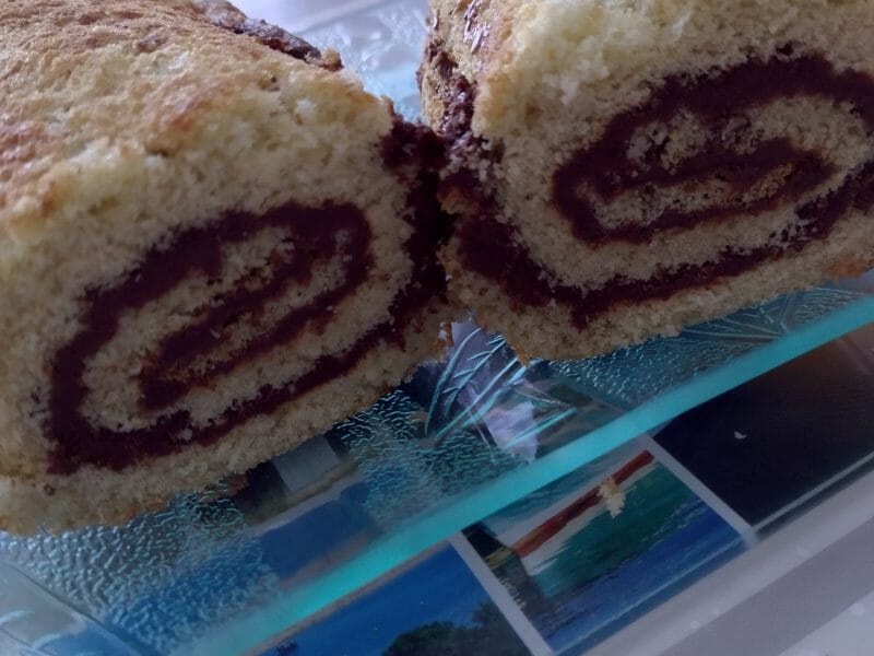 Cliquez pour zoomer ! Roulé au nutella Thermomix par floaldeia
