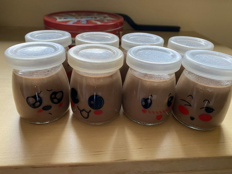 Cliquez pour zoomer ! Danette au chocolat Thermomix par killiel