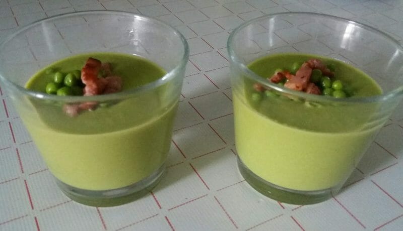 Cliquez pour zoomer ! Velouté de petits pois Thermomix par Adenium13