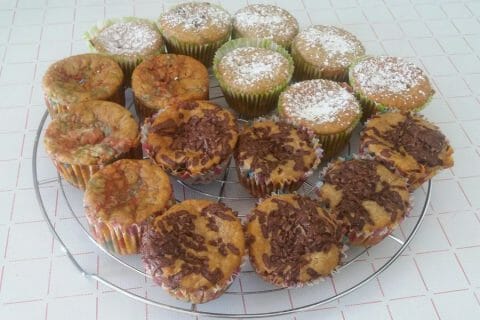 Cliquez pour zoomer ! Muffins à la banane au Thermomix
